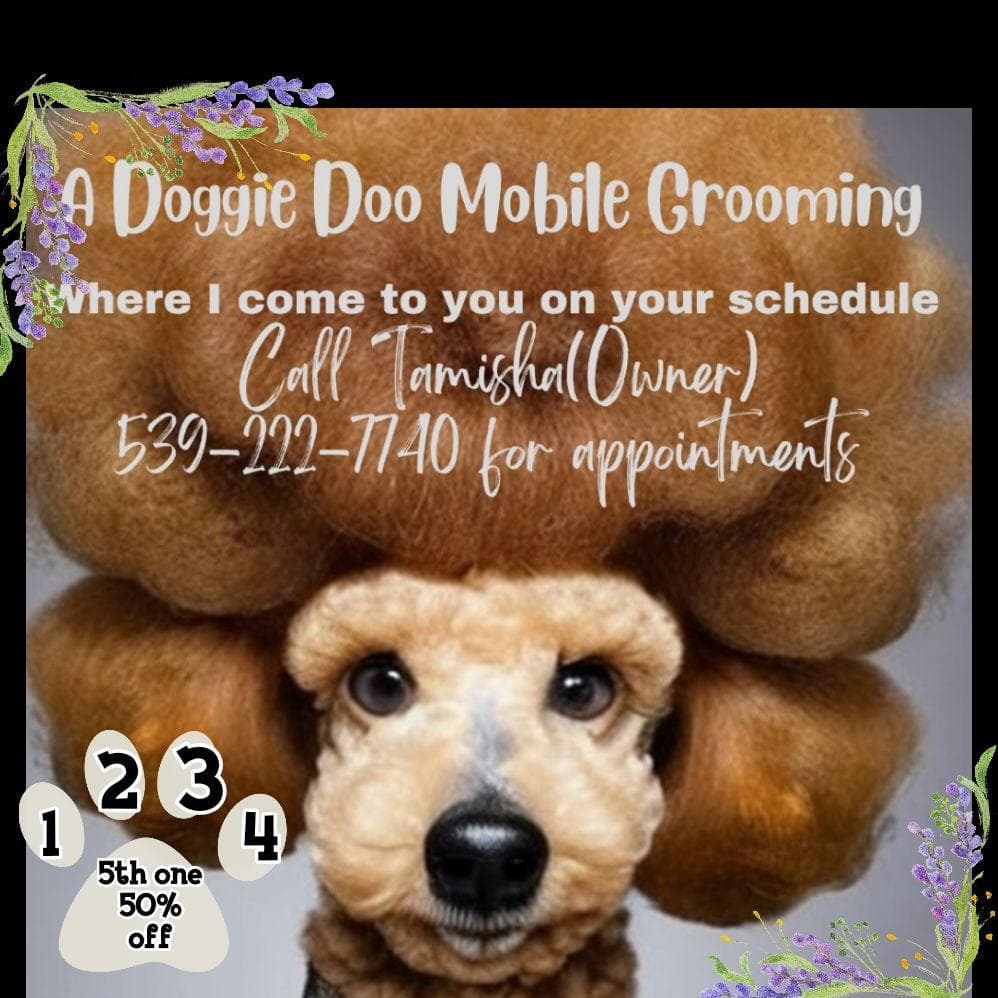 A Doggie Doo Mobile Grooming by Huddleston - Mobile dog grooming in Broken Arrow, OK