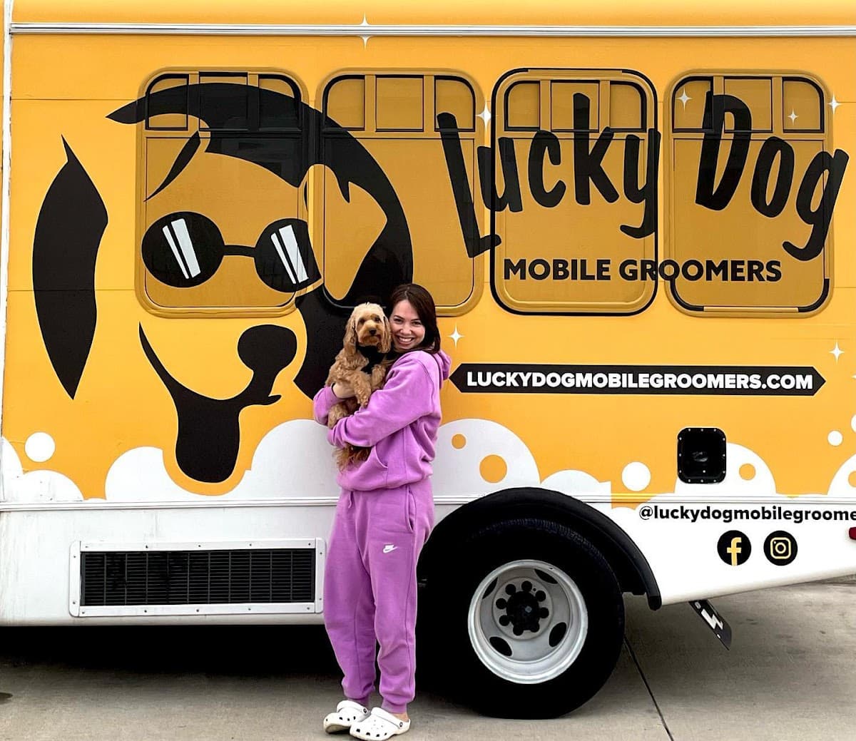 Lucky Dog Mobile Groomers - Tulsa, OK - Mobile dog grooming in Sand Springs, OK