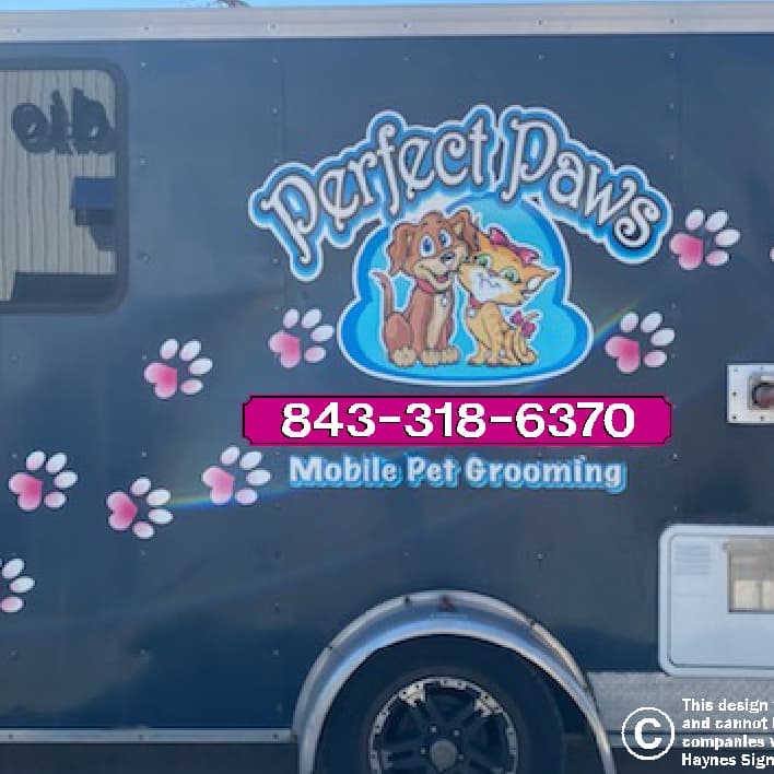 PERFECT PAWS mobile pet grooming - Mobile dog grooming in Murrells Inlet, SC