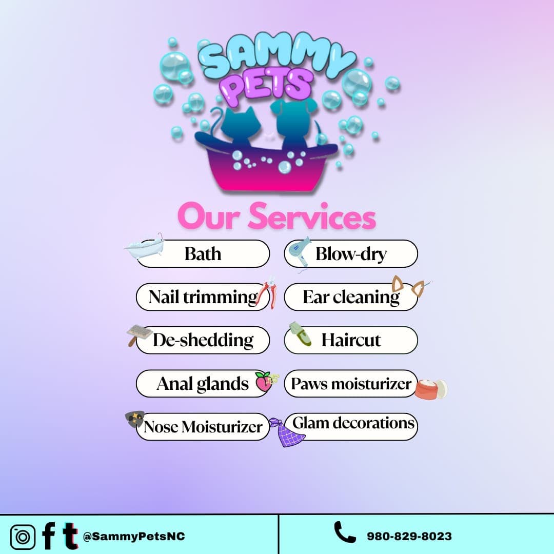 Sammy Pets NC Mobile Pet Grooming - Mobile dog grooming in Huntersville, NC